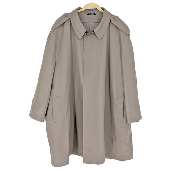 The All Weather Coat Other - Mens THE ALL WEATHER COAT SIZE 60L  Trench-Taupe-Termo-Lite Zip Quilted Liner